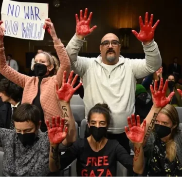 “Armëpushim tani”, protestuesit kundër luftës në Gaza hyjnë në Senatin amerikan dhe i ndërpresin fjalën sekretarit Blinken