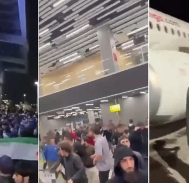 Kaotike në aeroportin në Dagestan: Rrethuan avionët dhe kërkuan pasagjerë nga Tel Avivi