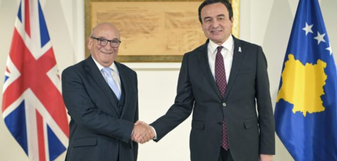 ZKM-ja jep detaje për takimin e Kurtit me emisarin britanik për dialogun