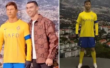 Ronaldo mori një statujë në Arabinë Saudite, fansat e tallnin…