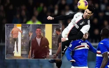 Ronaldo tentoi të thyente rekordin e tij në lartësinë e…