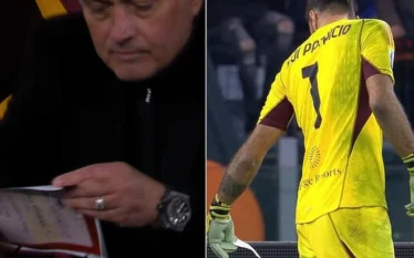 Mourinho i ka dërguar një mesazh portierit të tij përmes…