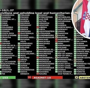 Kroacia sqaroi pse ndryshoi qëndrimin e saj për armëpushimin në Gaza