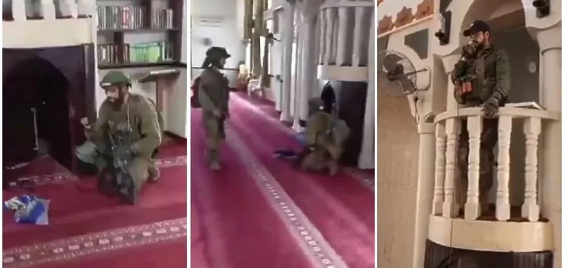Ushtarët izraelitë sulmuan një xhami në Jenin: vandalizuan inventarin dhe kryen lutjet hebraike