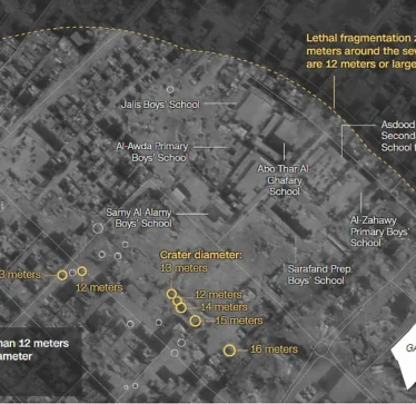 E paparë që nga lufta në Vietnam: Izraeli bombardoi Gazën me bomba që peshonin gati 1000 kilogramë