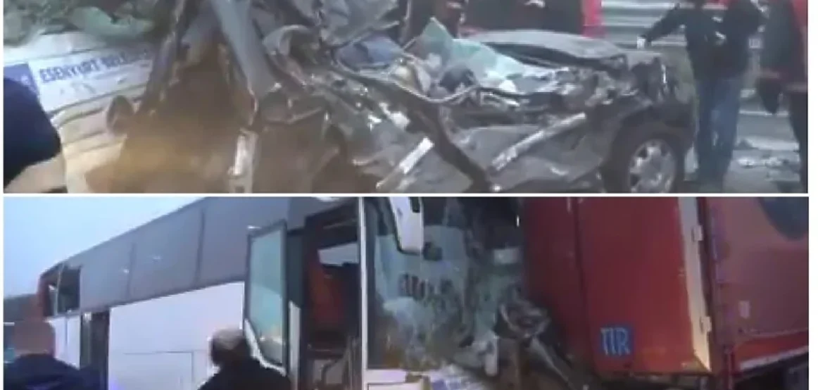 Aksident katastrofik trafiku në Turqi: 11 persona kanë humbur jetën nga përplasja e shtatë automjeteve