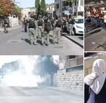 Tensione të Pashuar në Jeruzalem: Pushtuesit Izraelit Sulmojnë Besimtarët me Gaz Lotsjellës pranë Xhamisë Al-Aksa!