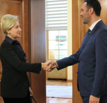 Konjufca takon ambasadoren e re të Letonisë në Kosovë, detaje se çka folën