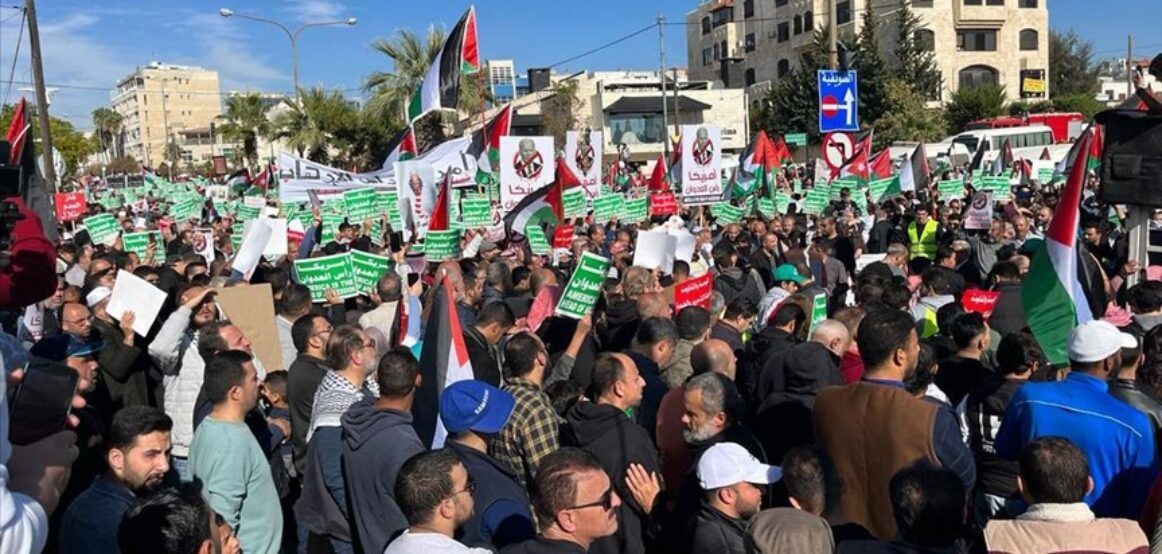 Jordani, protesta kundër SHBA-së për shkak të mbështetjes që i jep Izraelit