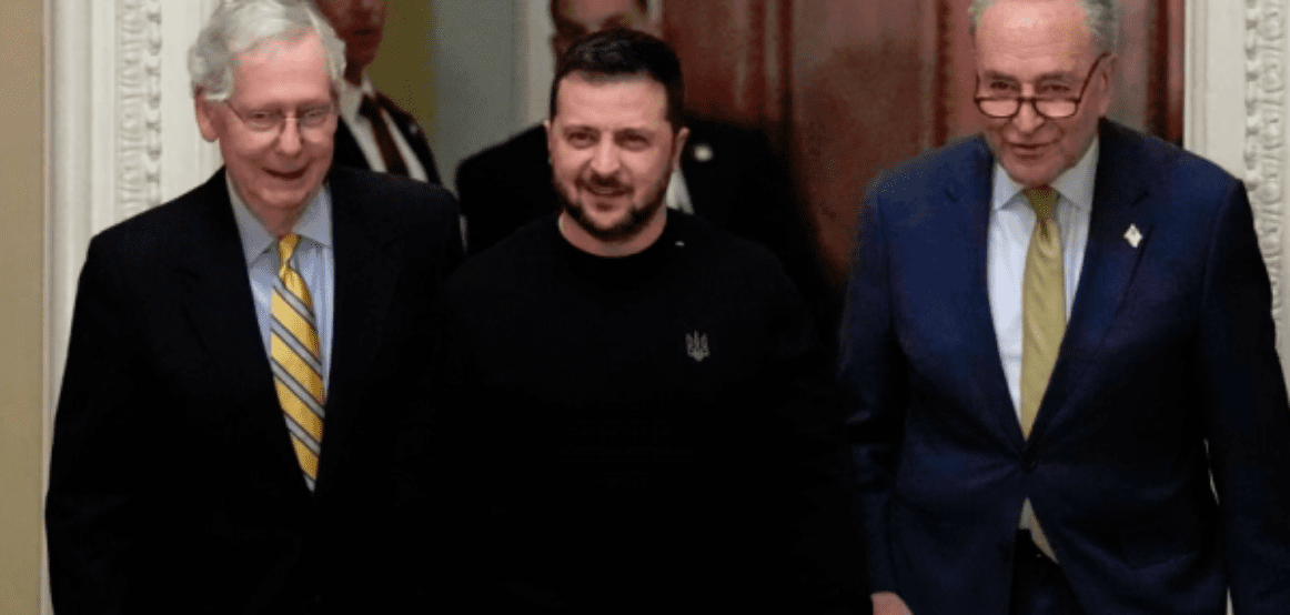 Zelenskyy në Uashington mes bllokadës në Kongres të ndihmave për Ukrainën