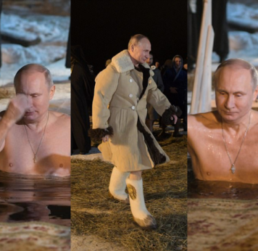 VIDEO/ -14 gradë, Vladimir Putin zhytet në ujë të ftohtë