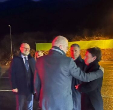 Gërvalla e pret në Morinë Ministrin e Jashtëm të Shqipërisë
