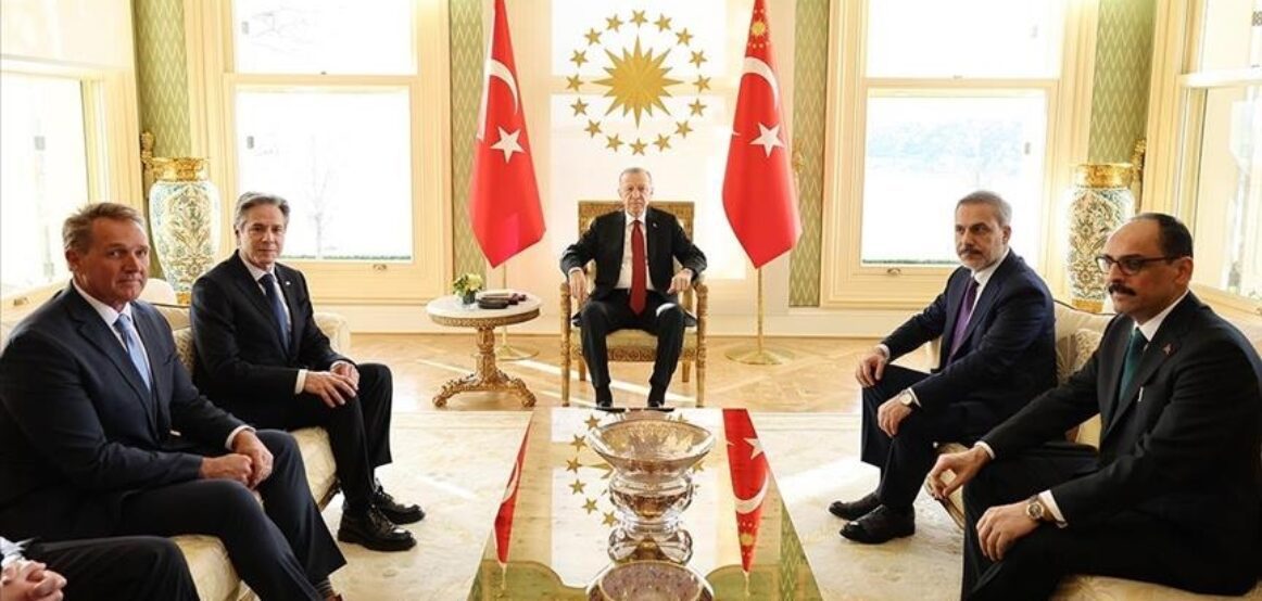 Presidenti Erdoğan priti në Istanbul sekretarin amerikan Blinken