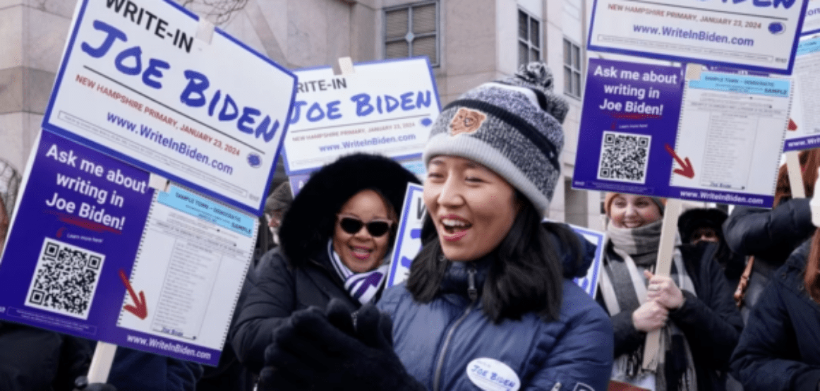 Joe Biden fiton garën paraprake të demokratëve në New Hampshire