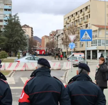 KFOR- i vëzhgoi protestën për dinarin në Mitrovicë: Jemi reaguesi i tretë