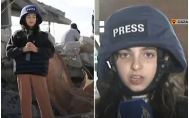 Sumayya Wushah (11) është një vajzë që raporton nga Gaza:…