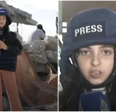 Sumayya Wushah (11) është një vajzë që raporton nga Gaza: “Unë nuk kam frikë”