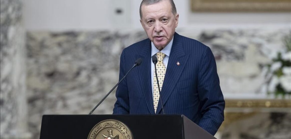 Erdoğan: Shpopullimi i detyruar i Gazës është “i papranueshëm”