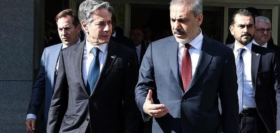 Fidan dhe Blinken diskutuan arritjen e armëpushimit të plotë në Gaza sa më shpejt të jetë e mundur