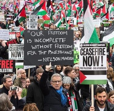 Britani, qindra mijëra qytetarë marshojnë për “ndalimin e gjenocidit në Gaza”