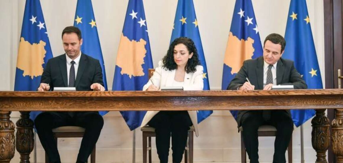 Osmani, Konjufca dhe Kurti letër Dora Bakojanis: Zotohen se besnikërisht do ta themelojnë Asociacionin