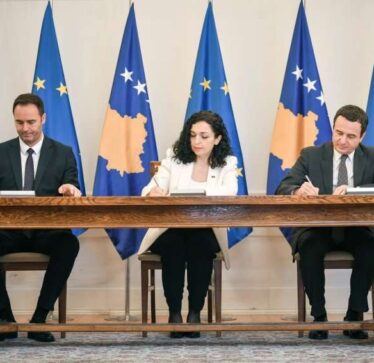 Osmani, Konjufca dhe Kurti letër Dora Bakojanis: Zotohen se besnikërisht do ta themelojnë Asociacionin