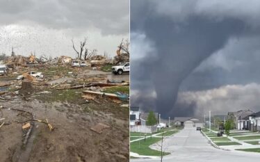 Dhjetëra tornado goditën shtetet qendrore të SHBA, dëme të mëdha…