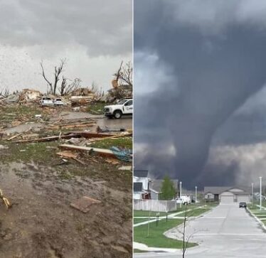 Dhjetëra tornado goditën shtetet qendrore të SHBA, dëme të mëdha dhe disa të lënduar