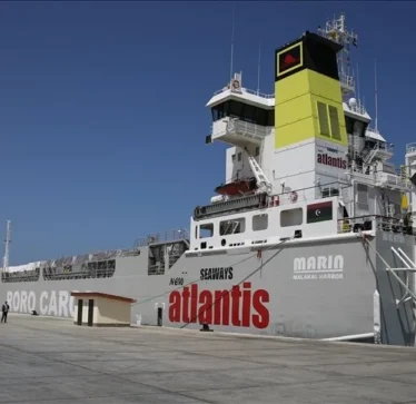 Anija e 9-të me ndihma nga Turqia për Gazën ankorohet në portin egjiptian