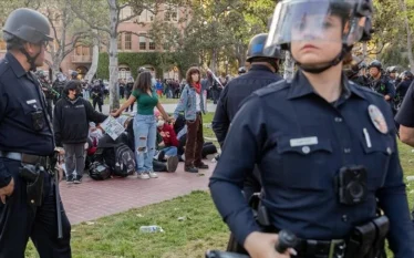 Protestat pro Palestinës në SHBA: Universiteti i Kalifornisë Jugore anulon…