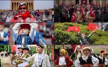 Turqia shënon Ditën e Sovranitetit Kombëtar dhe të Fëmijëve