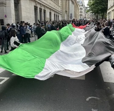 Francë, në Universitetin Sorbonne mbahet protestë në mbështetje të Palestinës