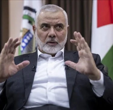 Shefi i Hamasit vlerëson presidentin Erdoğan për mbështetjen e kauzës së Palestinës