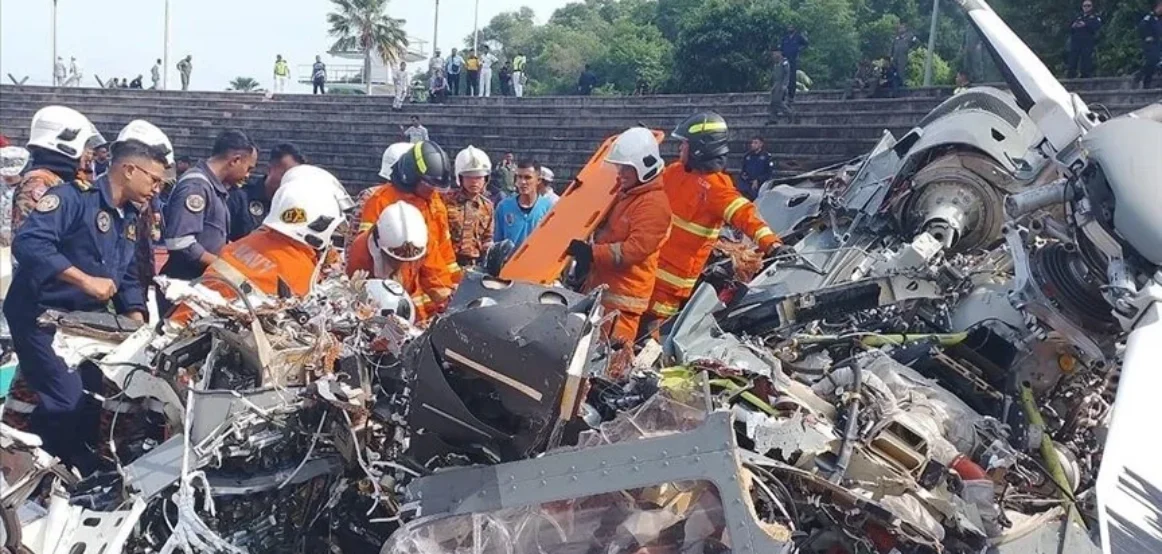 Përplasen dy helikopterë ushtarakë në Malajzi, humbin jetën 10 persona