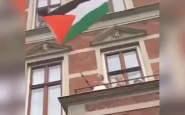 Mbreti danez Frederik valëviti flamurin palestinez nga ballkoni i tij