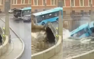 Tragjedi në Shën Petersburg: Autobusi depërtoi gardhin dhe ra në…