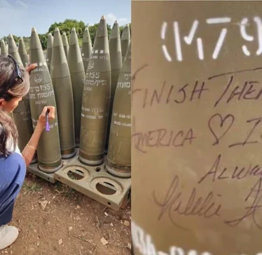 Skandaloze /ish-Përfaqësuesja e SHBA-së në OKB, Nikki Haley: Shkroi “Finish them” në predha artilerie në Izrael