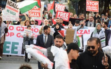 Shqipëri, mbahet tubim dhe marshim në mbështetje të Palestinës