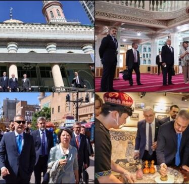 Kryediplomati turk viziton provincën kineze Xinjiang