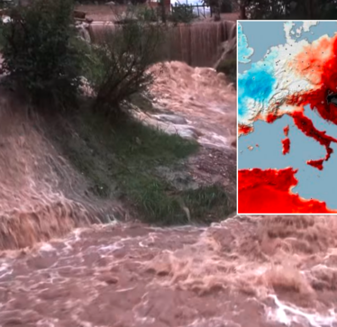 Ballkani në “flakë” – Zvicra, Gjermania e pjesë të tjera të Evropës mbërthehen nga stuhitë e forta