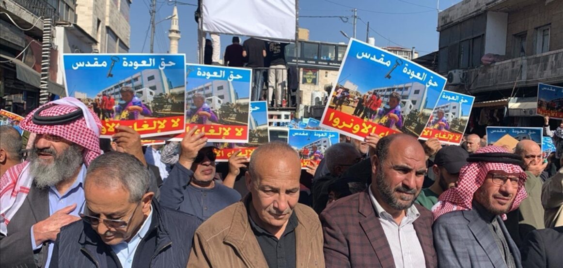 Jordanezët marshojnë në mbështetje të Gazës që ndodhet nën sulmet izraelite