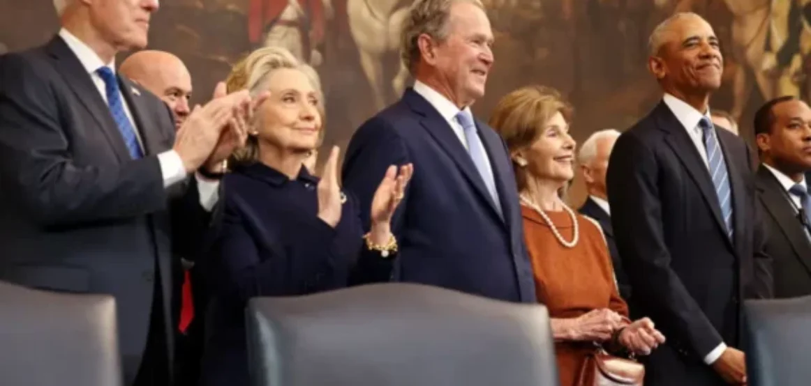 Ish-presidentët dhe gratë e tyre arrijnë në Kongres për inaugurimin e Trump, mungon Michelle Obama