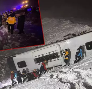 Aksidentohet autobusi me 44 persona në Turqi, raportohet për katër të vdekur