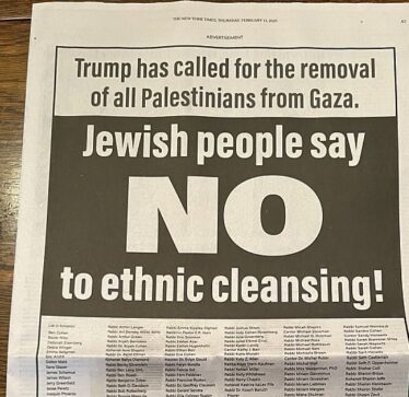 Qindra hebrenj amerikanë kundërshtuan planin e Trumpit për Gazën: Morën me qira një faqe në New York Times