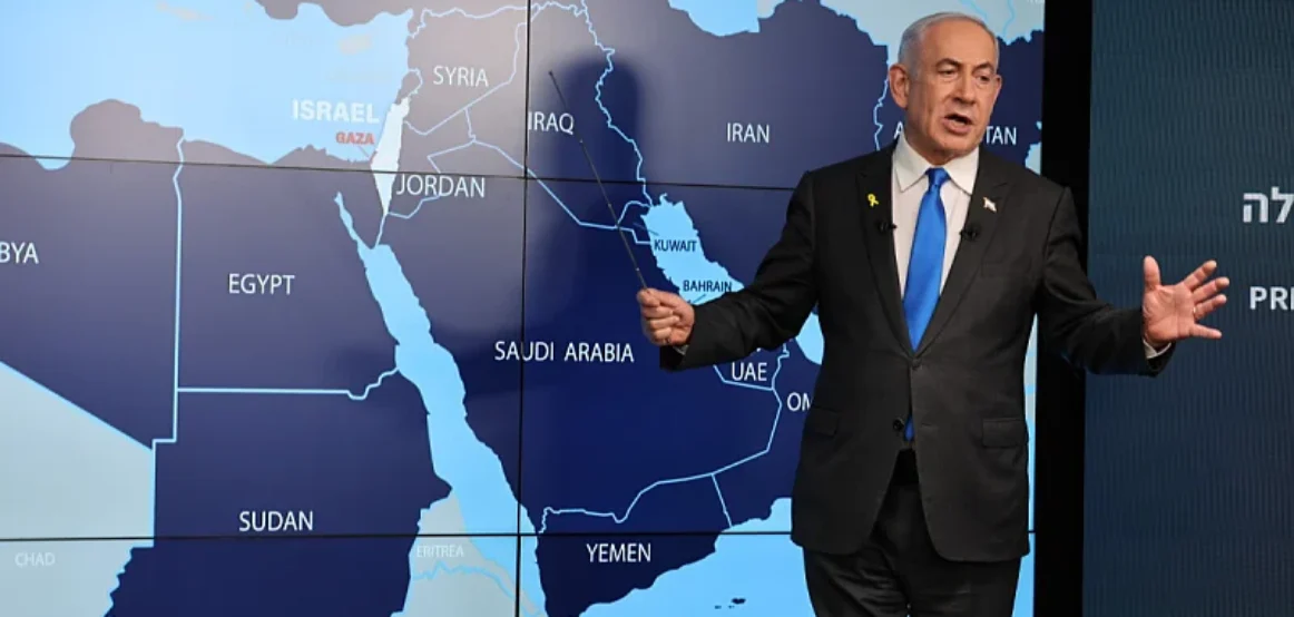 Netanyahu vizaton përsëri hartat e Lindjes së Mesme: Tani mund të marrë edhe mbështetjen e Trumpit?