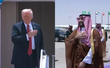 Trump u përshëndet ngrohtësisht me bin Salmanin: Dora mbi zemër,…
