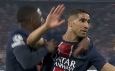 Hakimi kalon PSG-në në epërsi, nuk feston ndaj ish-skuadrës