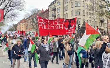 Suedi, në protestat e 1 majit qindra njerëz protestuan kundër…
