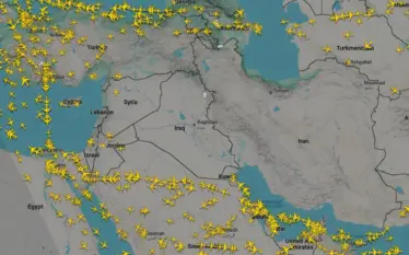Pas sulmit të Izraelit ndaj Iranit, trafiku ajror në rajon
