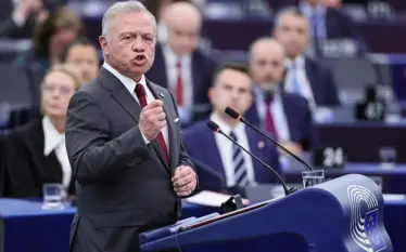 Mbreti Abdullah paralajmëroi në fjalimin e tij në Parlamentin Evropian…